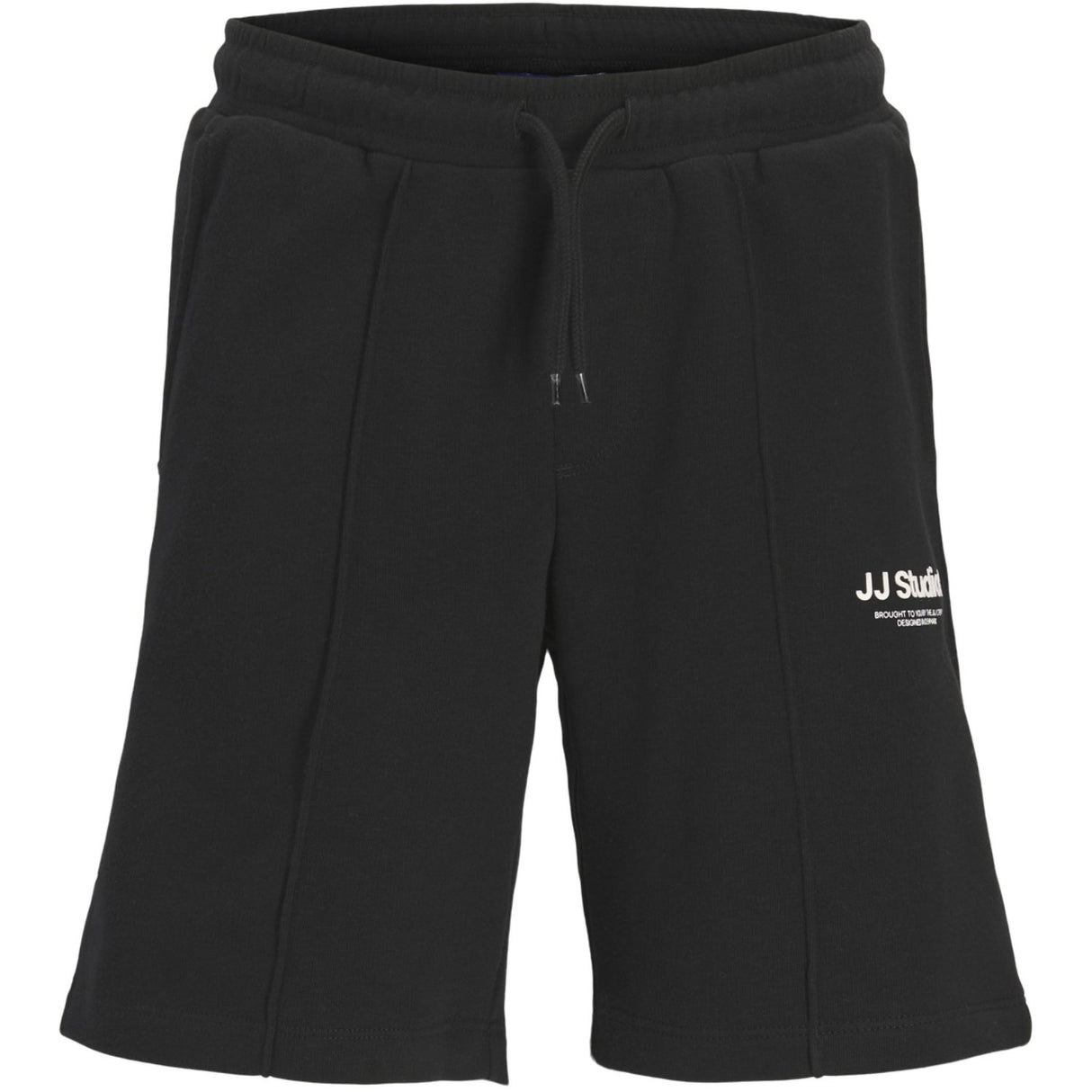 Jack & Jones Junior Black Jpstkane Soho Sweat Shorts Mid Jnr
