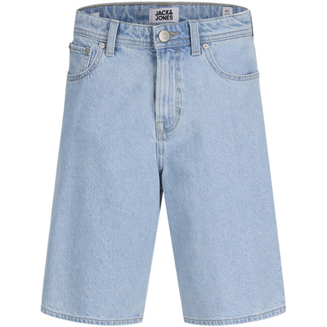 Jack & Jones Junior Blue Denim Jjialex Jjoriginal Shorts Sq 738 Sn Jnr