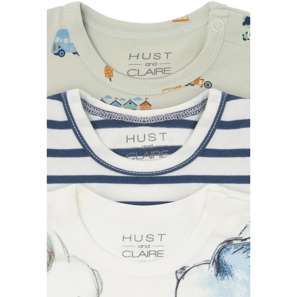 Hust & Claire Green Foam Bertram 3-Pack Holiday