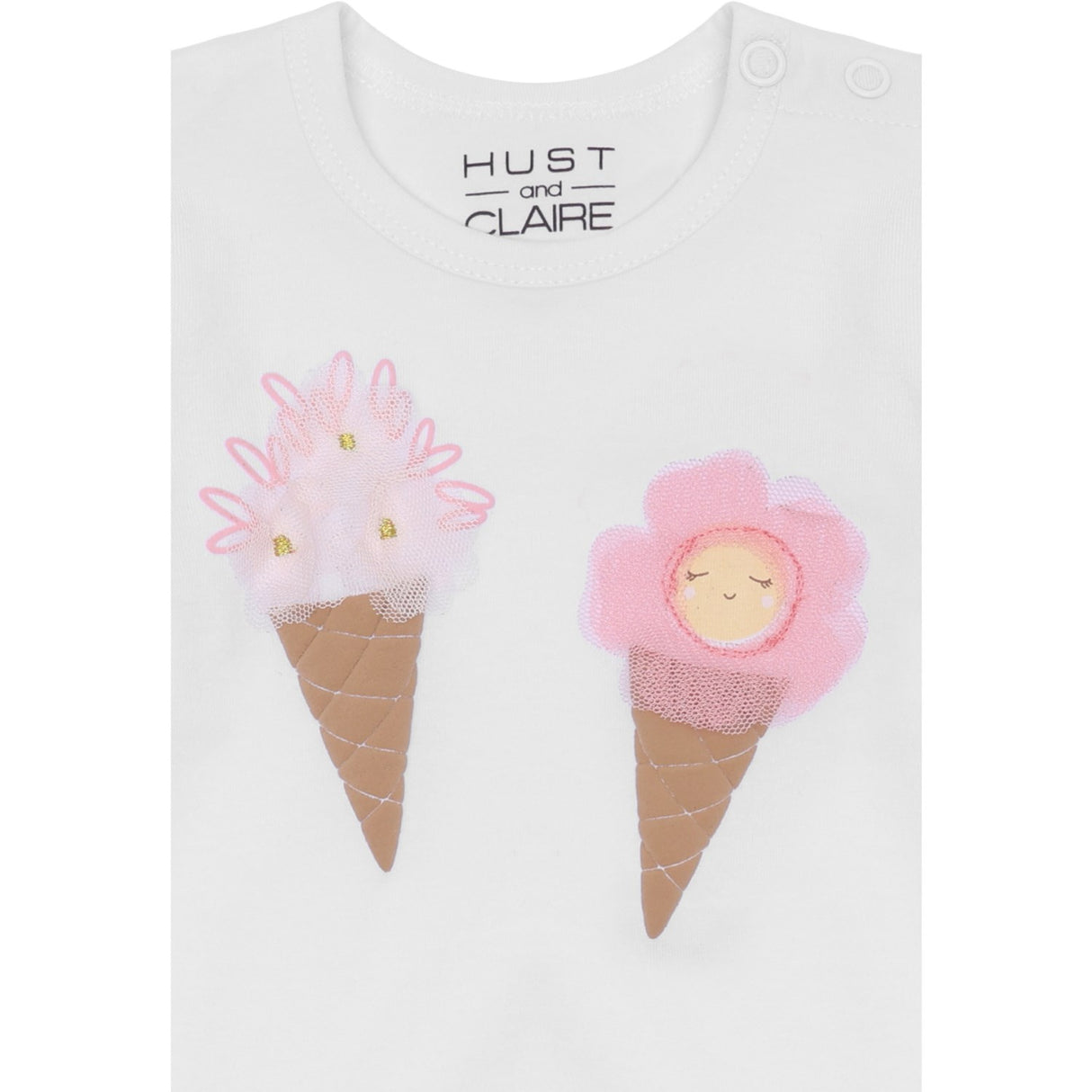 Hust & Claire White Britt Ice Cream
