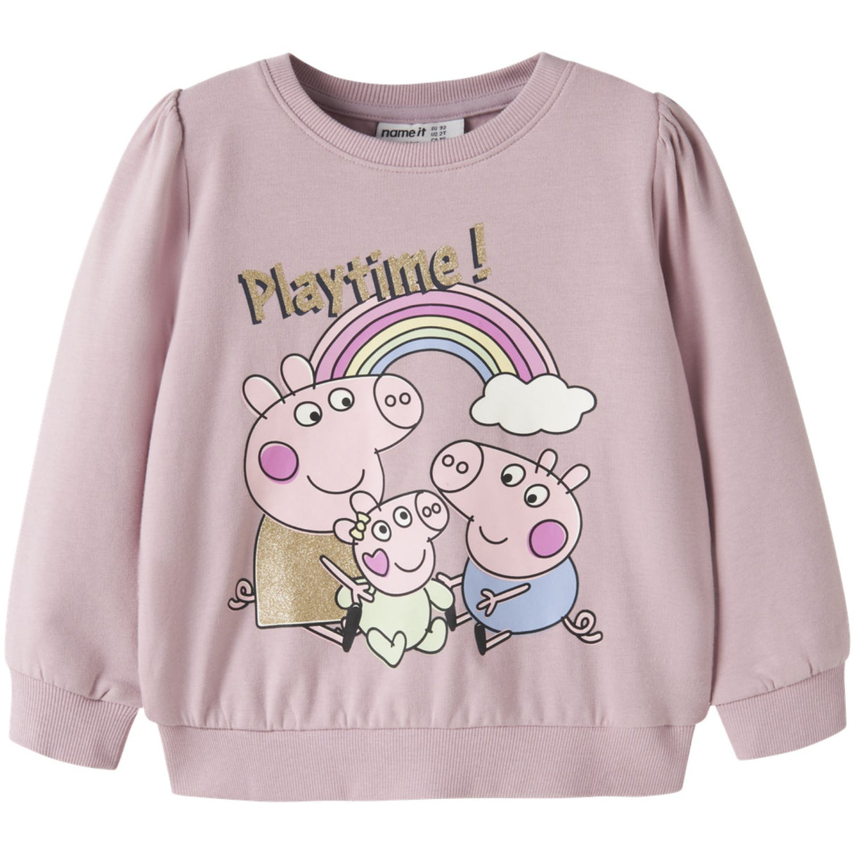 Name It Keepsake Lilac Nmfnori Peppa Sweat Bru Lnoos Cplg