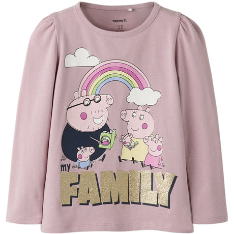 Name It Keepsake Lilac Nmfnora Peppa Ls Top Box Lnoos Cplg