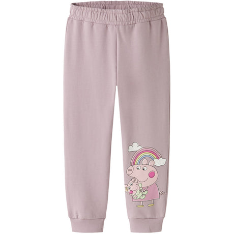 Name It Keepsake Lilac Nmfnori Peppa Swe Pants Bru Lnoos Cplg