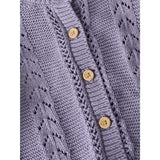 Name It Lavender Gray Nbftandra Ls Knit Card