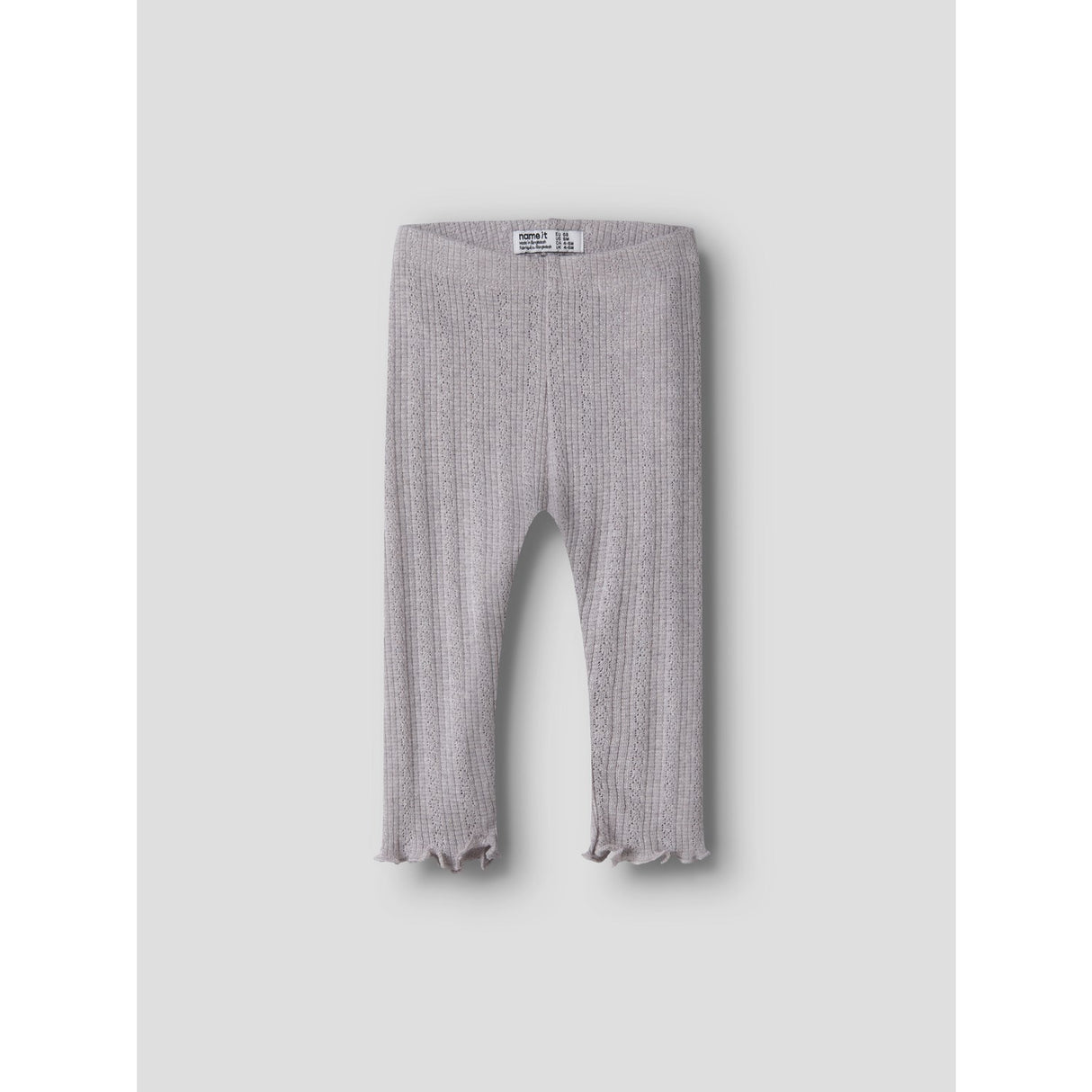 Name It Lilac Marble Melange Nbfblitta Leggings