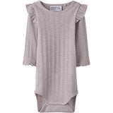Name It Lilac Marble Melange Nbfblitta Ls Body