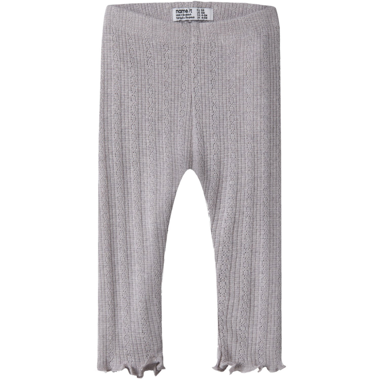 Name It Lilac Marble Melange Nbfblitta Leggings