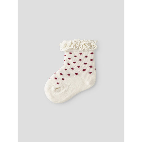 Name It Cloud Dancer Nbfbyra Socks
