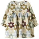 Lil'Atelier Coconut Milk Nbftalia Ls Loose Body Dress Lil