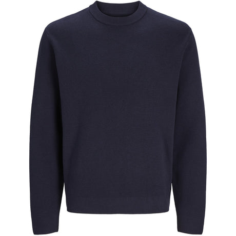 Jack & Jones Junior Night Sky Jprblamilano Stitch Knit Crew Neck Jnr