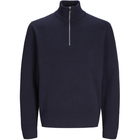 Jack & Jones Junior Night Sky Jprblamilano Stitch Knit Half Zip Jnr