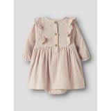 Lil'Atelier Peach Whip Nbfdembe Ls Loose Body Dress Lil