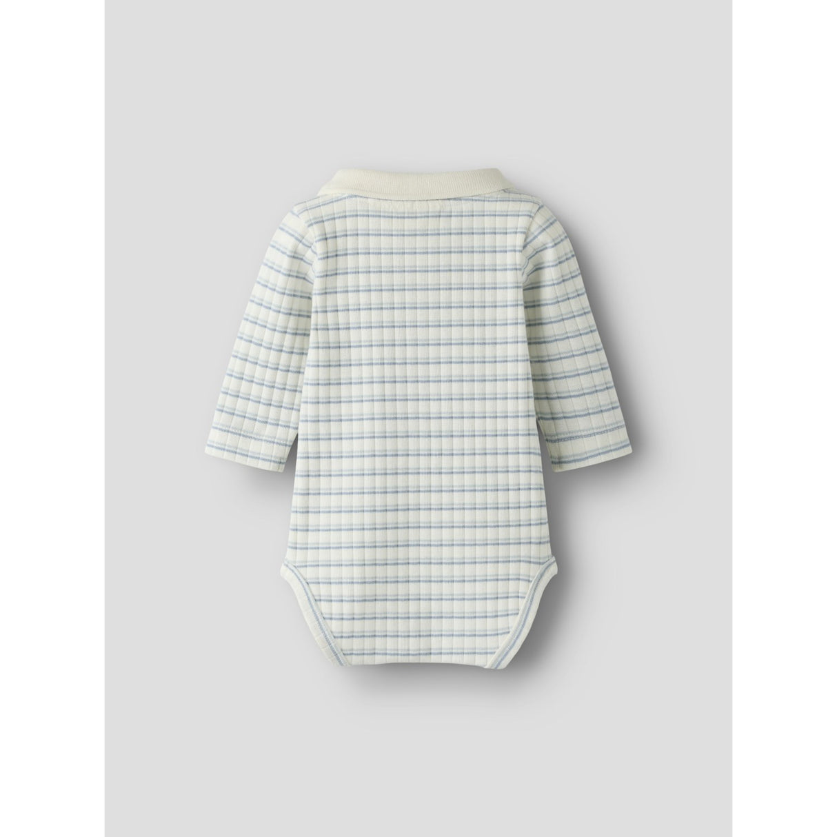 Lil'Atelier Coconut Milk Dusty Blue Nbmhaldur Ls Slim Body Lil