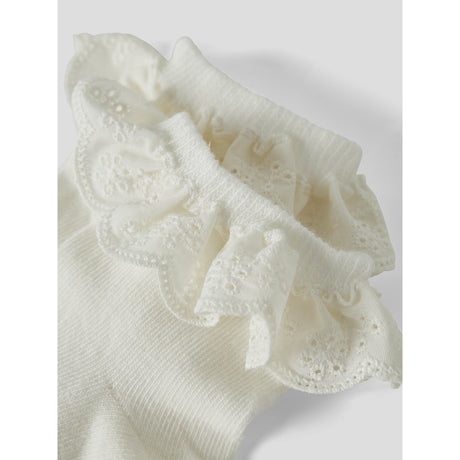 Lil'Atelier Coconut Milk Nmfdertrud 2 Pack Socks Lil