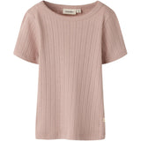 Lil'Atelier Misty Rose Nmfrachel Ss Slim Top Lil Noos