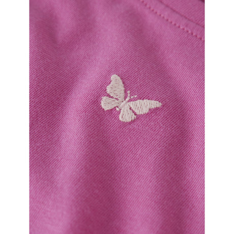 Name It Strawberry Moon Butterfly Embroidery Nmfvictoria Ss Nreg Top