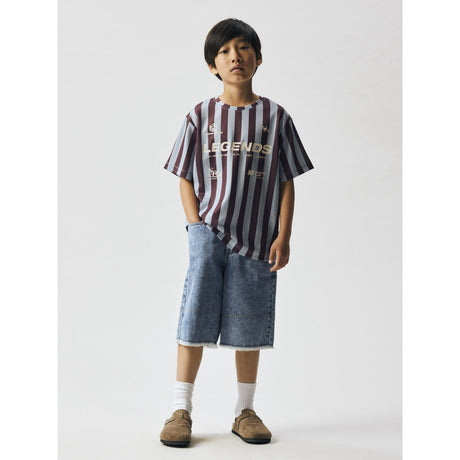 Name It Blue Fog Nkmfidur Ss Nreg Top