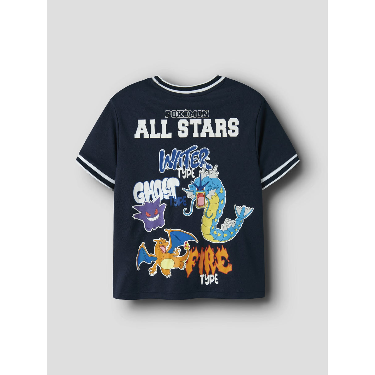 Name It Navy Blazer Nkmmoris Pokemon Nreg Poly Ss Top Sky