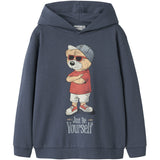 Name It Vintage Indigo Nkmdobs Ls Nreg Sweat Wh Unb Box