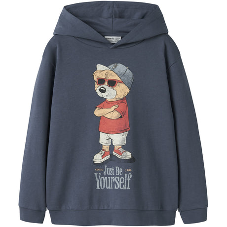 Name It Vintage Indigo Nkmdobs Ls Nreg Sweat Wh Unb Box