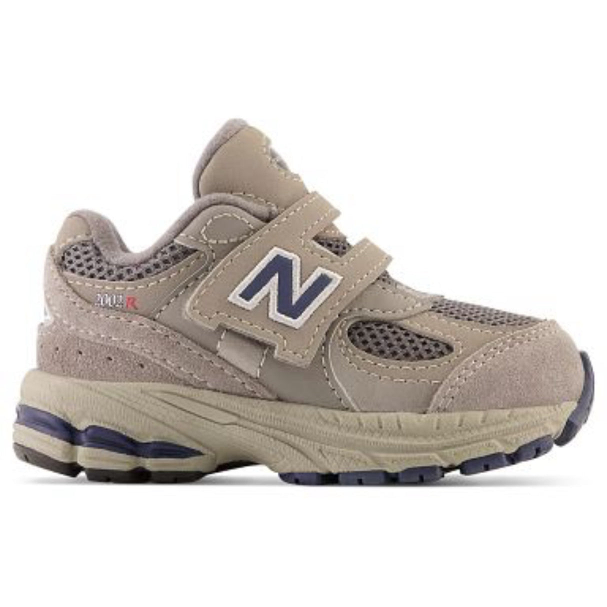 New Balance Grey New Balance 2002 Kids Hook & Loop