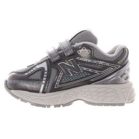 New Balance Dark Silver Metallic New Balance 1906 Kids Hook & Loop