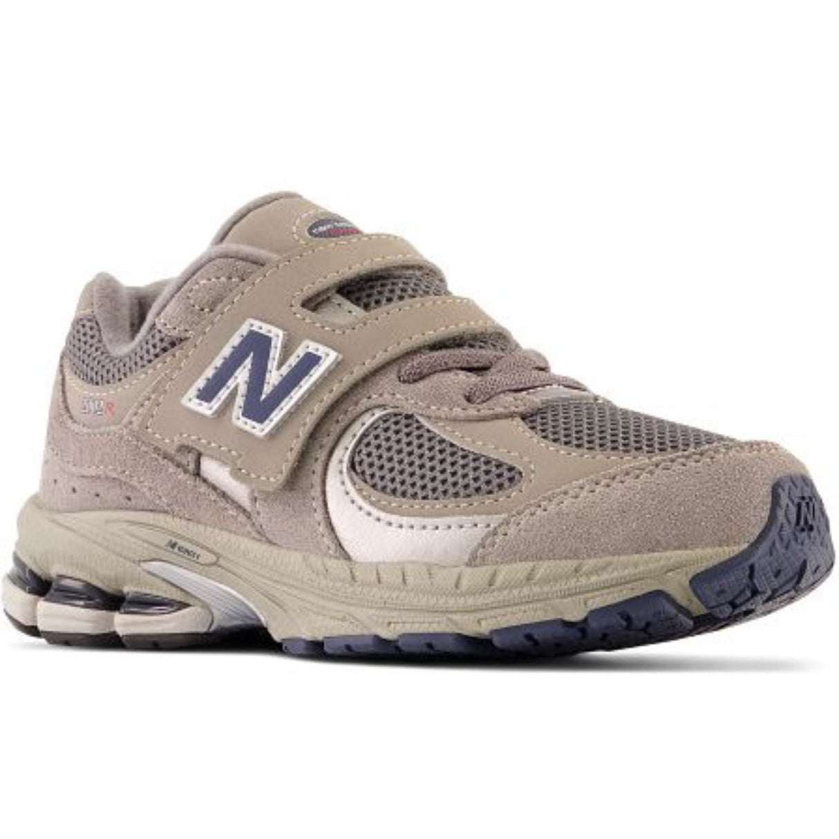 New Balance Grey New Balance 2002 Kids Hook & Loop