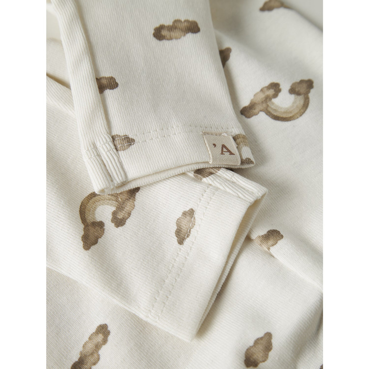 Lil'Atelier Coconut Milk Rainbow Nbnlayo Kim Slim Leggings Lil Noos