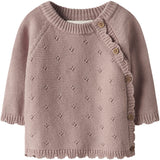 Lil'Atelier Misty Rose Nbflaguna Ls Wrap Knit Lil Noos