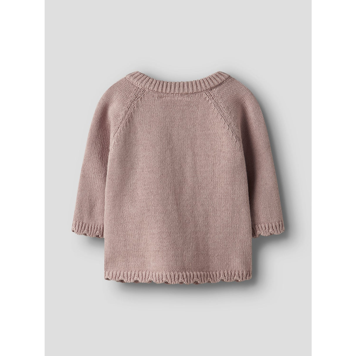 Lil'Atelier Misty Rose Nbflaguna Ls Wrap Knit Lil Noos
