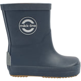Mikk-Line Blue Nights Wellies Solid - Barefoot