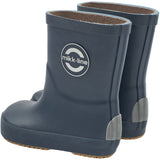 Mikk-Line Blue Nights Wellies Solid - Barefoot