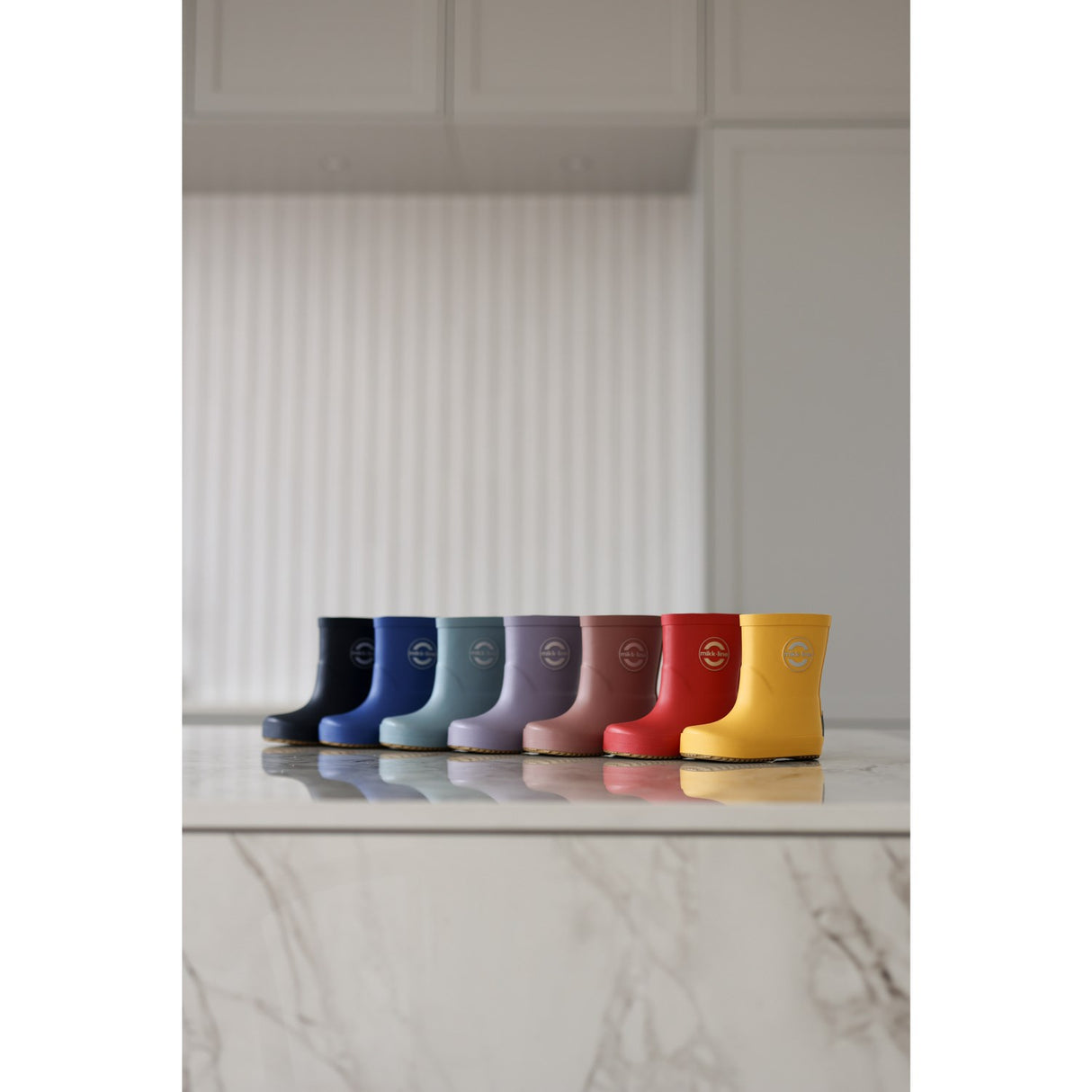 Mikk-Line Burlwood Wellies Solid - Barefoot