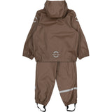 Mikk-Line Chocolate Chip Pu Rain Set W. Susp.