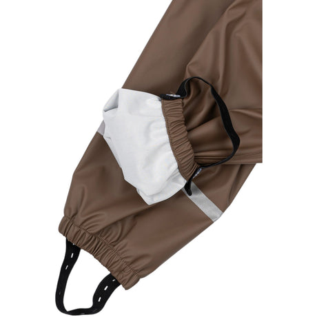 Mikk-Line Chocolate Chip Pu Rain Set W. Susp.