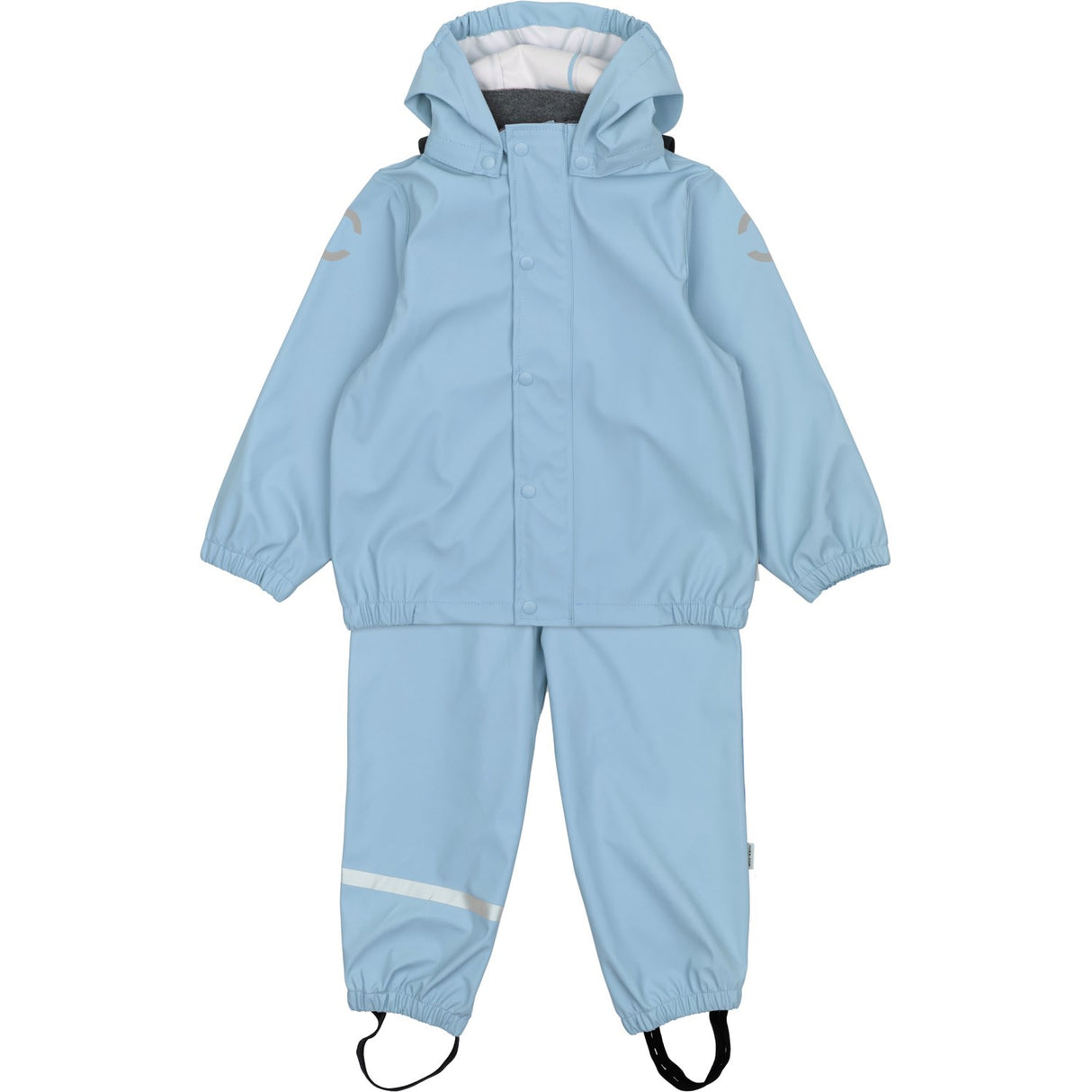 Mikk-Line Faded Denim Pu Rain Set W. Susp.