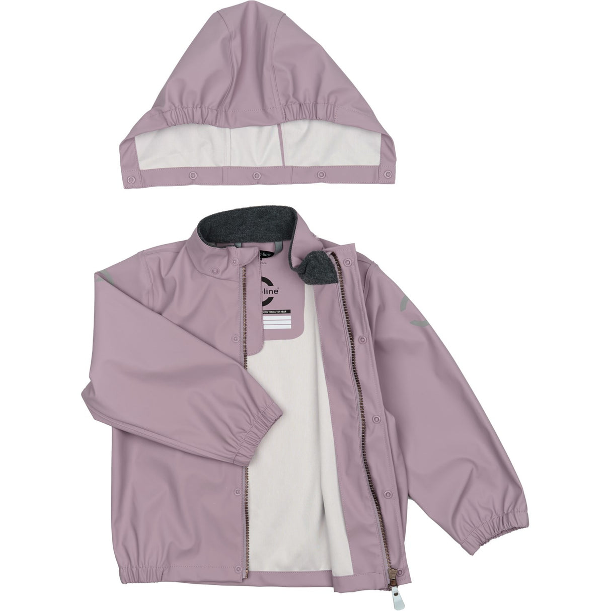 Mikk-Line Nirvana Pu Rain Set W. Susp.