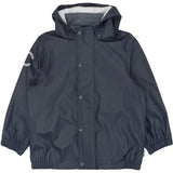 Mikk-Line Dark Navy Pu Rain Set W/O Susp.