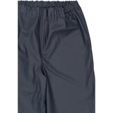 Mikk-Line Dark Navy Pu Rain Set W/O Susp.