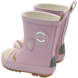 Mikk-Line Mauve Shadows Wellies 3D Unicorn