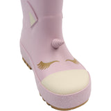Mikk-Line Mauve Shadows Wellies 3D Unicorn