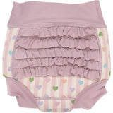 Mikk-Line Heart AOP Swim Baby Pant Frill AOP
