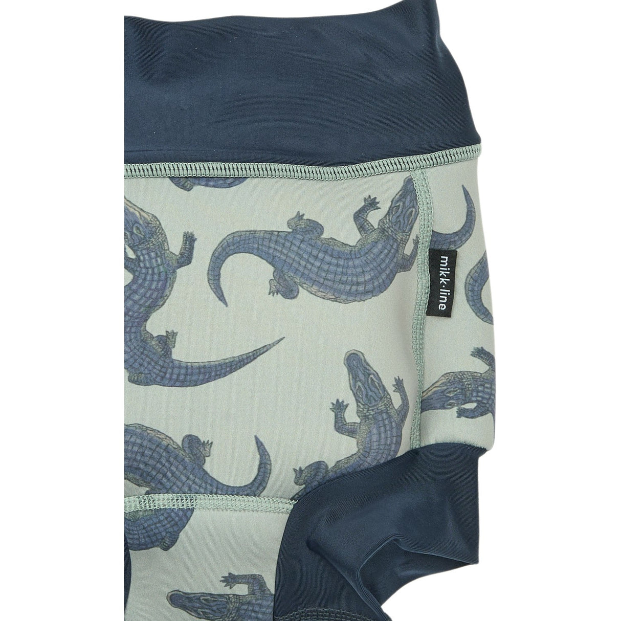 Mikk-Line Croco AOP Swim Baby Pant AOP
