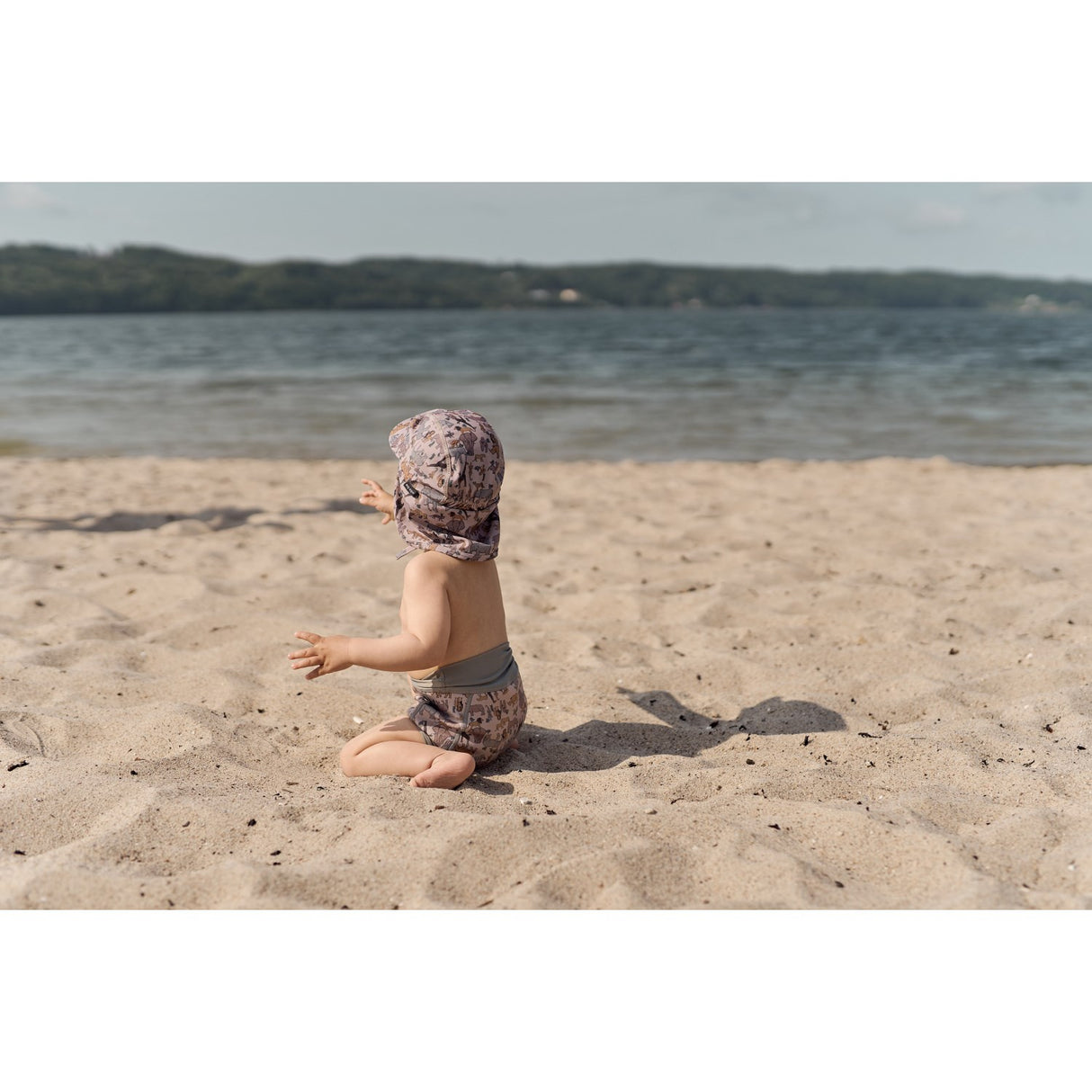 Mikk-Line Zoo AOP Swim Baby Pant AOP