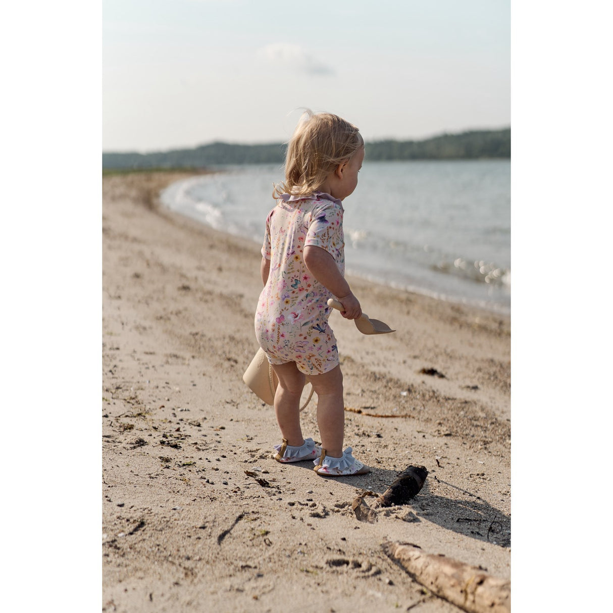 Mikk-Line Butterfly AOP Swim Suit Uv Frill AOP