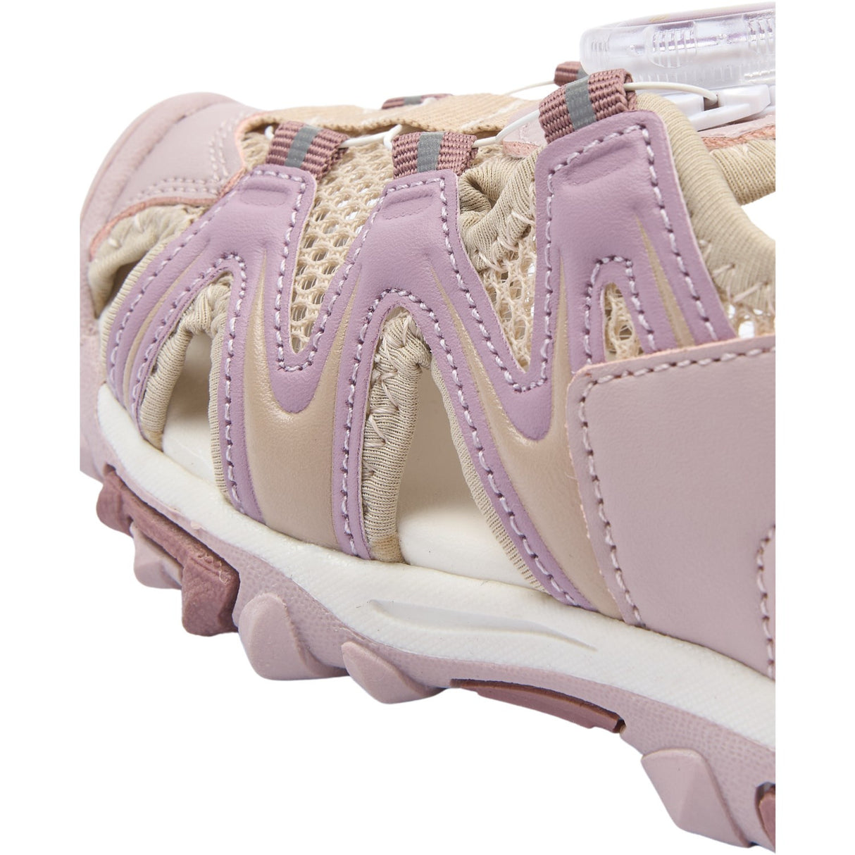Mikk-Line Mauve Shadows Sandal With Mesh