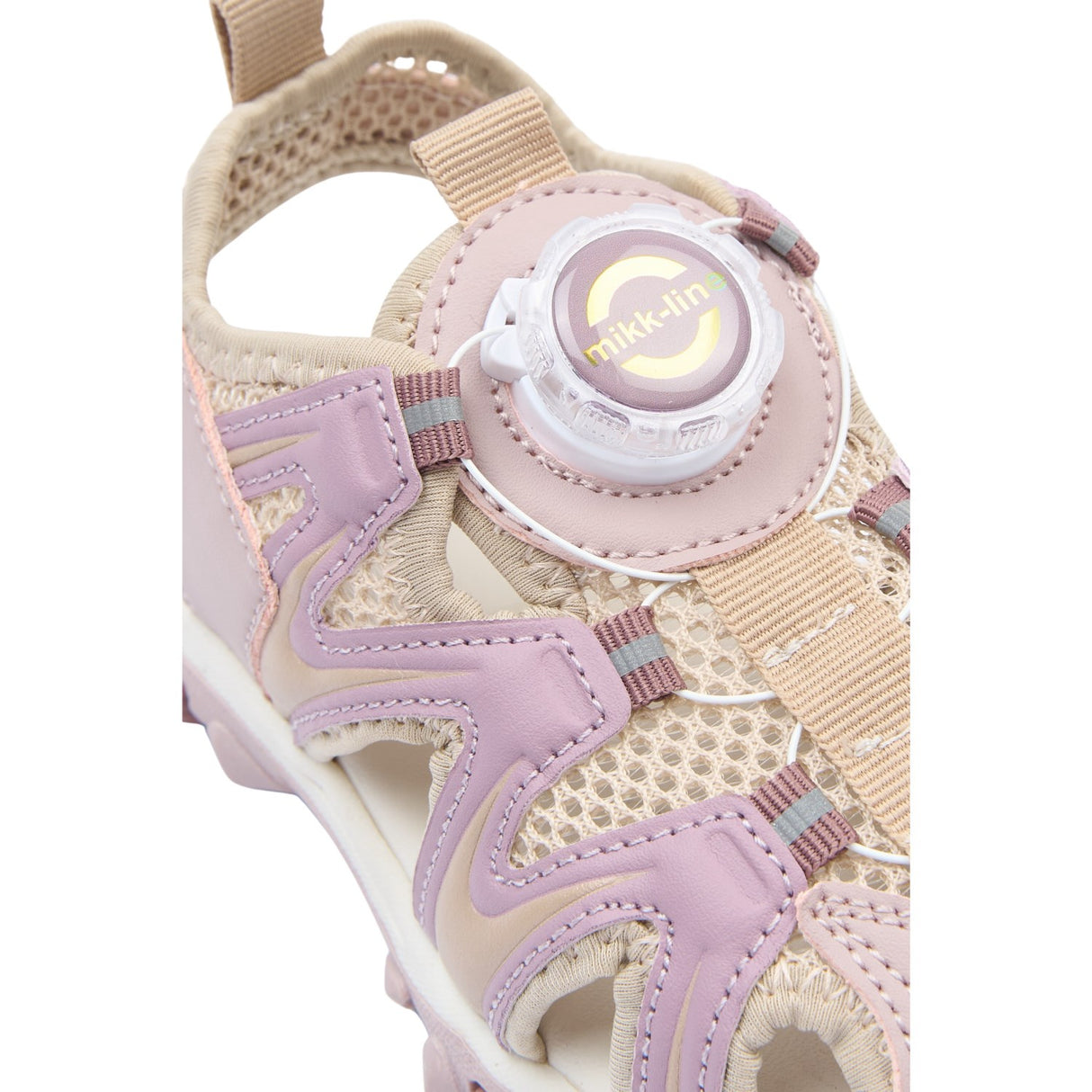 Mikk-Line Mauve Shadows Sandal With Mesh