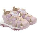 Mikk-Line Mauve Shadows Sandal With Mesh
