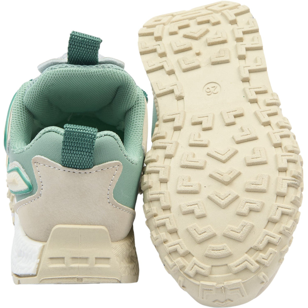 Mikk-Line Green Milieu Sneakers With Spin