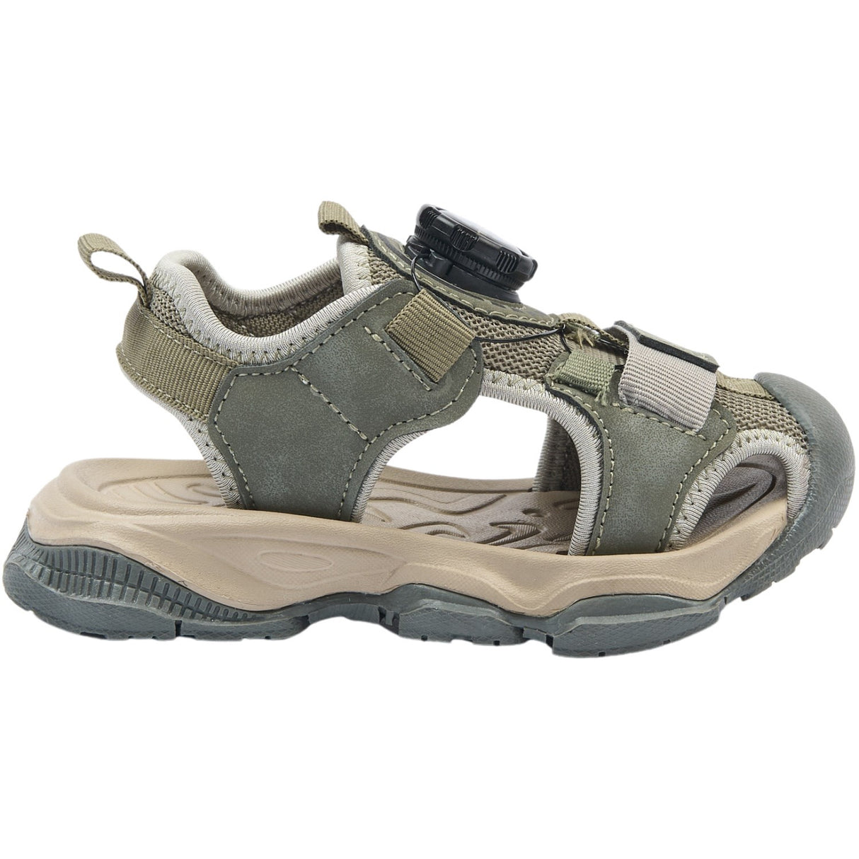Mikk-Line Dusty Olive Hiking Sandal With Spin